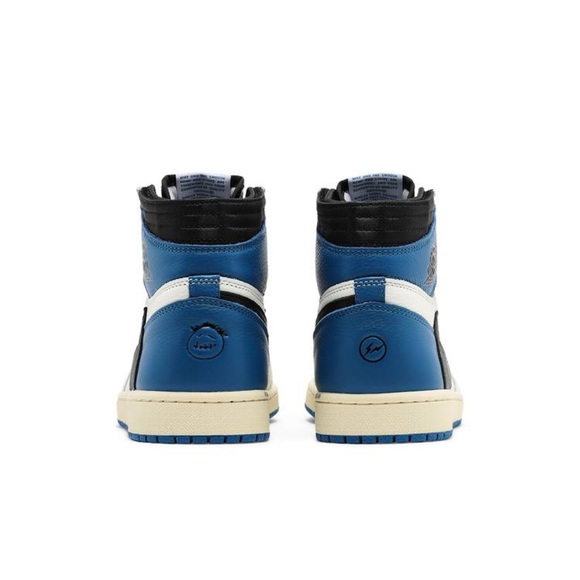 Fragment Design x Travis Scott × Air Jordan 1 Retro High US M size 8.5 (US W 10) - Picture 11 of 12